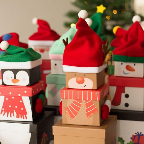 Boites Cadeaux de Noël - Carton 100% recyclé - Atelier du Quai