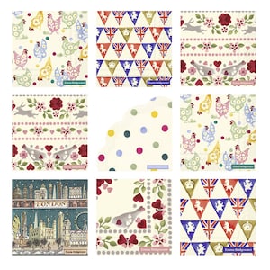Springtime Paper Napkins, London Napkins, Farm Animal Napkins, Union Jack Napkins, Polka Dot Napkins, Coronation Party x20