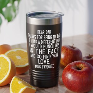 Gift For Dad, Dad Gift, Dad Tumbler, Fathers Day Gift, Gift for Him, Fathers Day Tumbler, Tumbler, Travel Coffee Mug, Hot or Cold 20oz