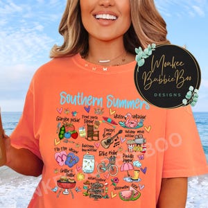 Comfort Colors, Southern Summers Shirt, Southern Shirts, Preppy Shirts, Southern, Summer Shirts, Summer, Sweet Tea, Lake, Concert, Shirts