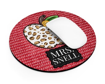 Personalized Teacher Mousepad, Teacher Gift, Cute Gift for Teacher, Teacher Appreciation, Teacher Mousepads, Teacher Appreciation Gift