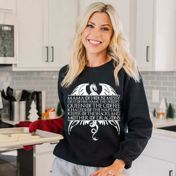 Mother of Dragons Long Sleeves Sweatshirt Game of Thrones Fans