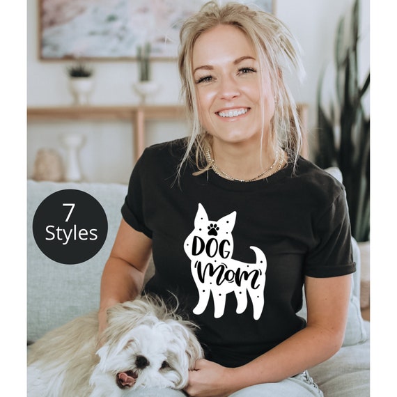 Etsy dog sale mom shirt