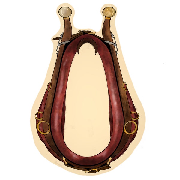 Horse Collar Etsy