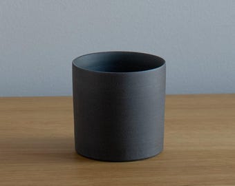 Zylinder Tasse - Schwarz