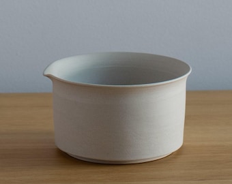 Kittate Tülle Matcha Schale - Sand