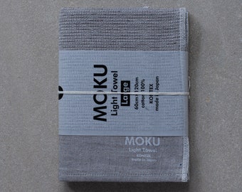 Moku Light Towel - Large - Grey