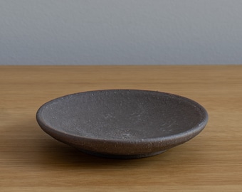 Japanese Mino Ware Unglazed Plate
