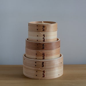 Cedar & Bamboo Steamer Basket
