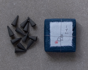 Japanese incense - Shizuka Incense Cones