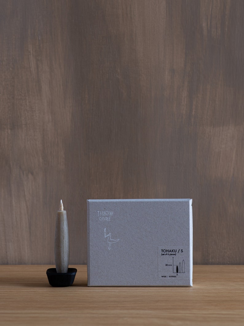 Tohaku Small Candle - Set of 6 - Thumbnail 3