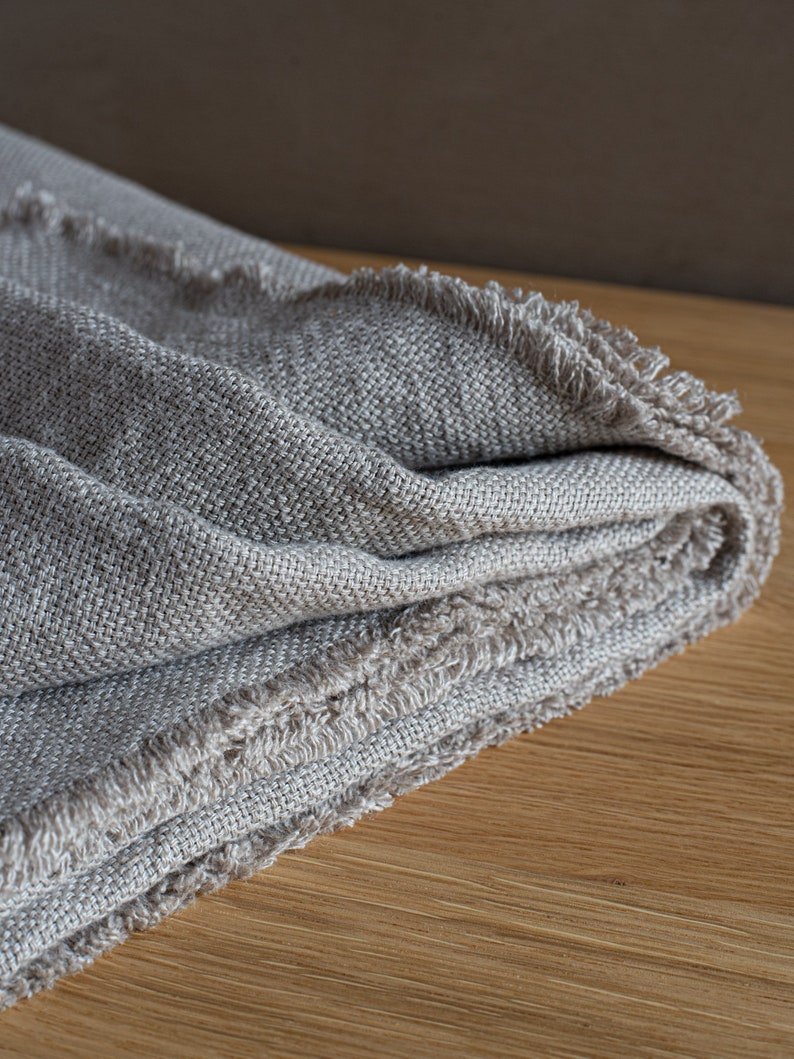 Lithuaninan Linen Throw Blanket image 5