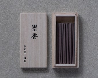 Japanese incense - Sumi Ink Incense Sticks