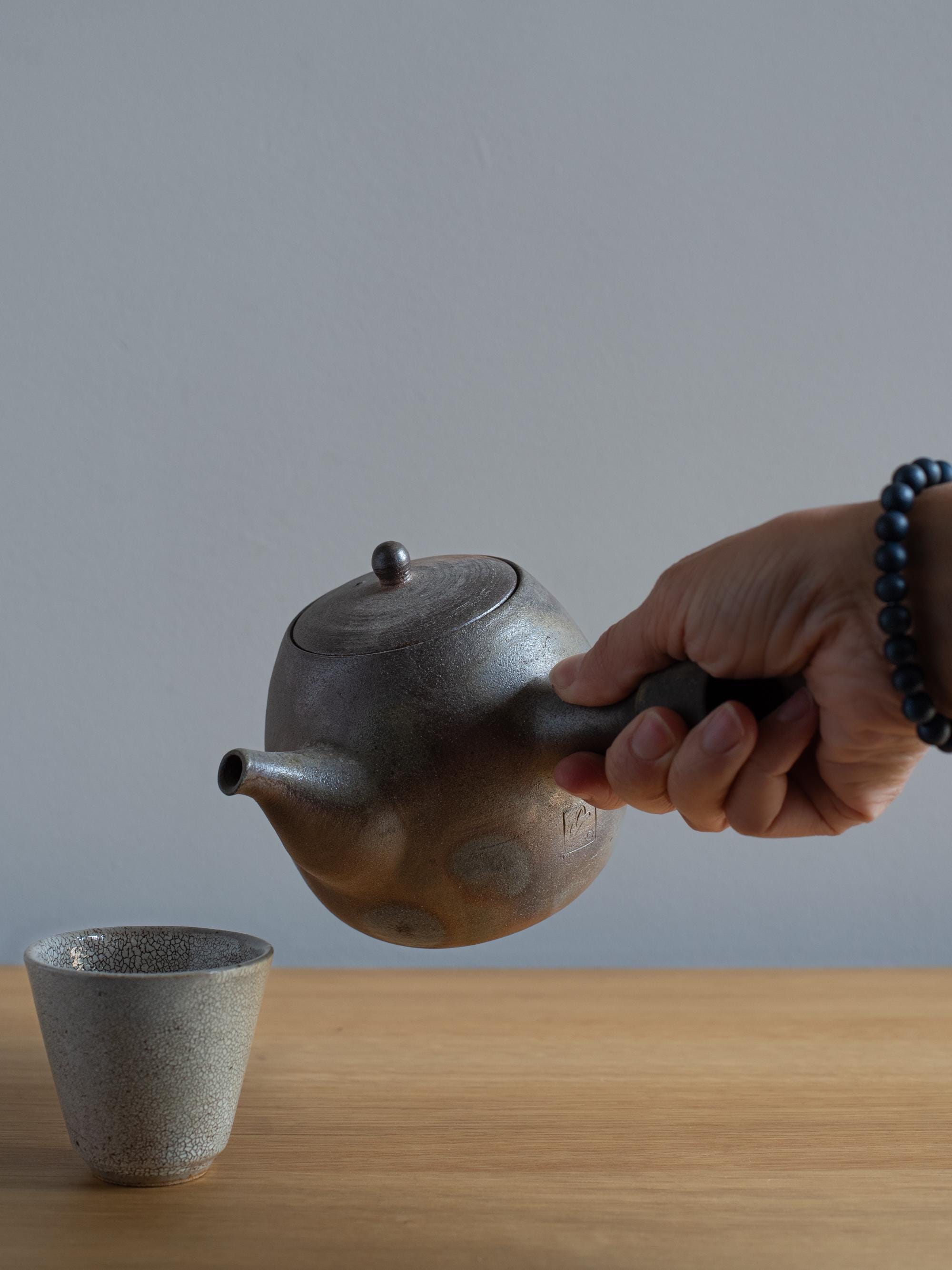 日本の備前焼の急須 - Etsy 日本