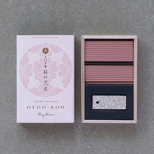 Oedo-Koh Kirschblüten Räucherstäbchen Geschenkset (60 Stück)