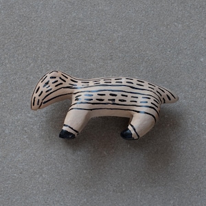 Karajá Ceramic Sculpture - Medium Tapir - Etsy