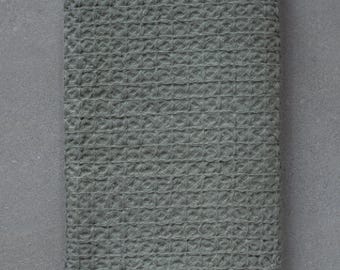 Heide Waffel Badetuch X-Large - Khaki