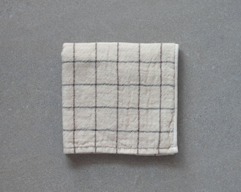 Toalla facial Graph - Earl Grey