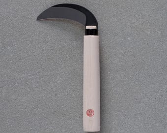 Early 1900s Tobacco Knife - Corn Cutter - Brush Sickle Great Vintage Tool  With Weathered Patina From an Old New England Barn