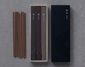 Japanese incense - Assorted Waboku Incense Set (Japanese Wooden Scents)
