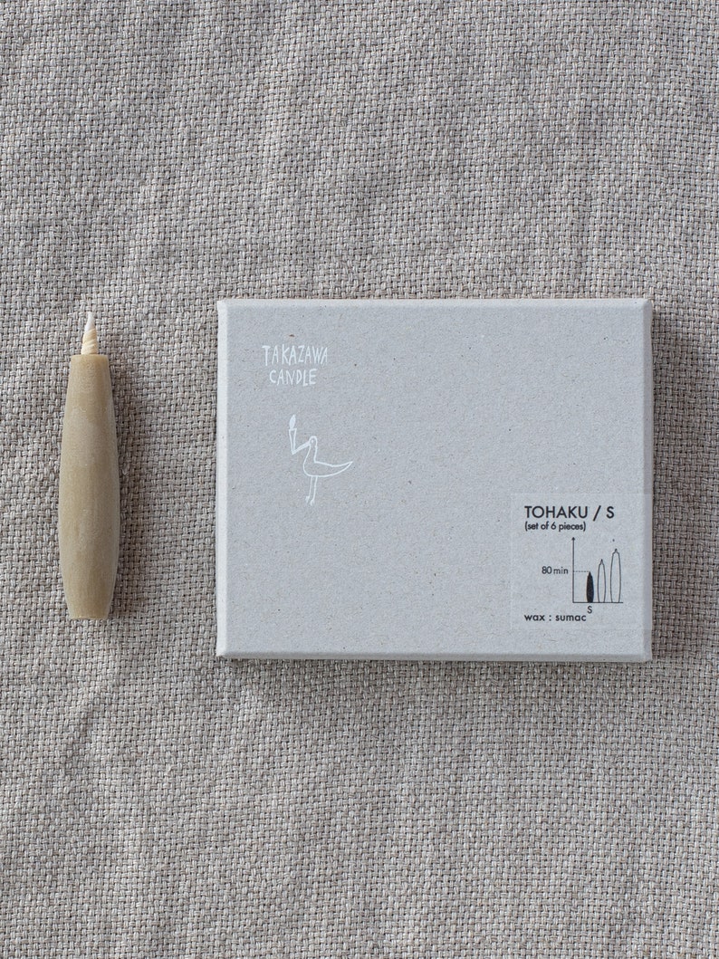 Tohaku Small Candle - Set of 6 - Thumbnail 4