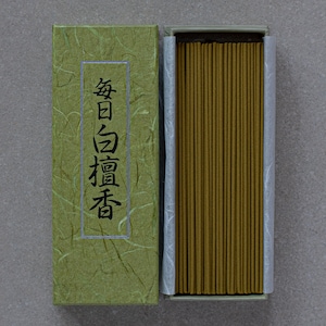Mainichi Byakudan Everyday Sandalwood Incense - 150 sticks