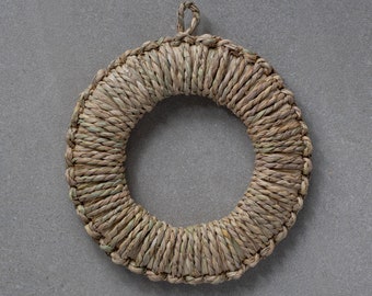 Japanese Straw Trivet - Large