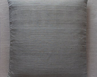 Japanese Hemp Floor Cushion Cover - Grey