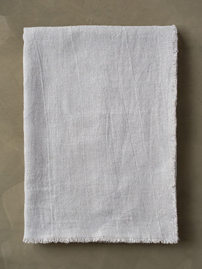 Lithuaninan Linen Throw Blanket image 7