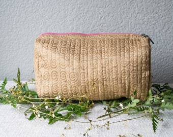 Gold Swirled Brocade Travel Kit