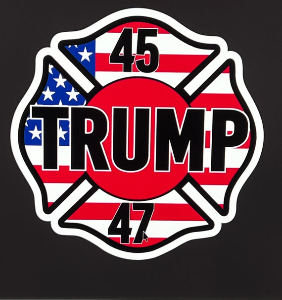 Trump 2020 T Shirt - Thin Red Line Firefighter Trump Support Trump 2020 T Shirt - Thin Red Line Firefighter Trump Support