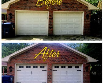 Decorative Magnetic Garage Door Window Panes Magnetic Garage