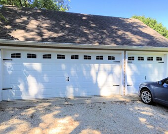 Items Similar To Carriage House Style Faux Windows Garage Door