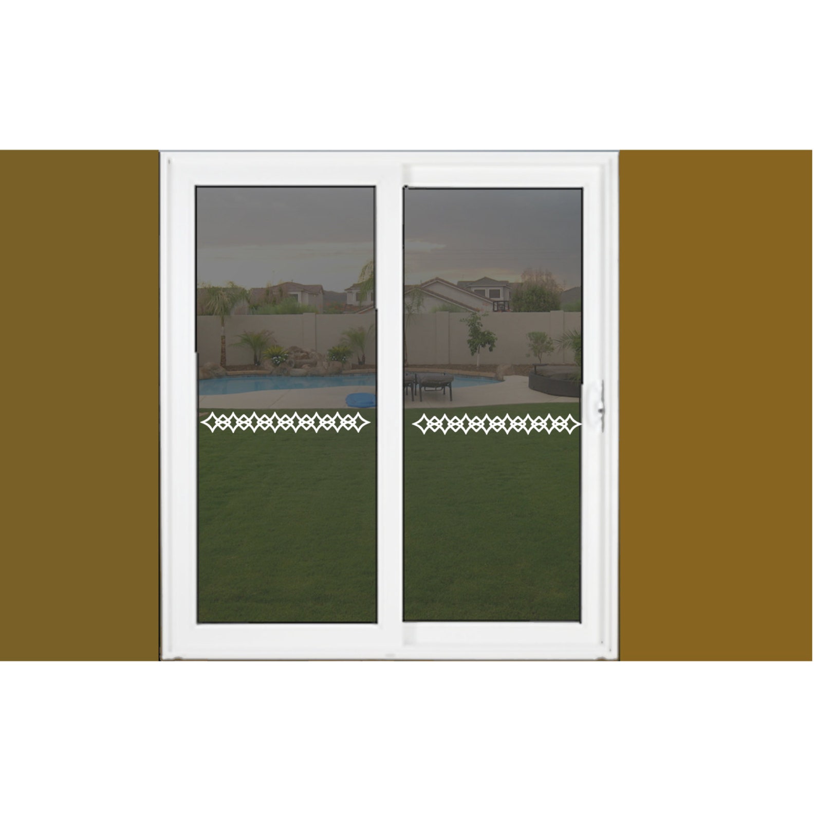 Sliding Glass Door Child Safety Warning Vinyl Decal Set Ver 3 Etsy