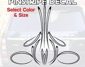 Pinstripe Vinyl Decal / Sticker - Fits Car Truck ATV Motorcycle Golf Cart #SD18