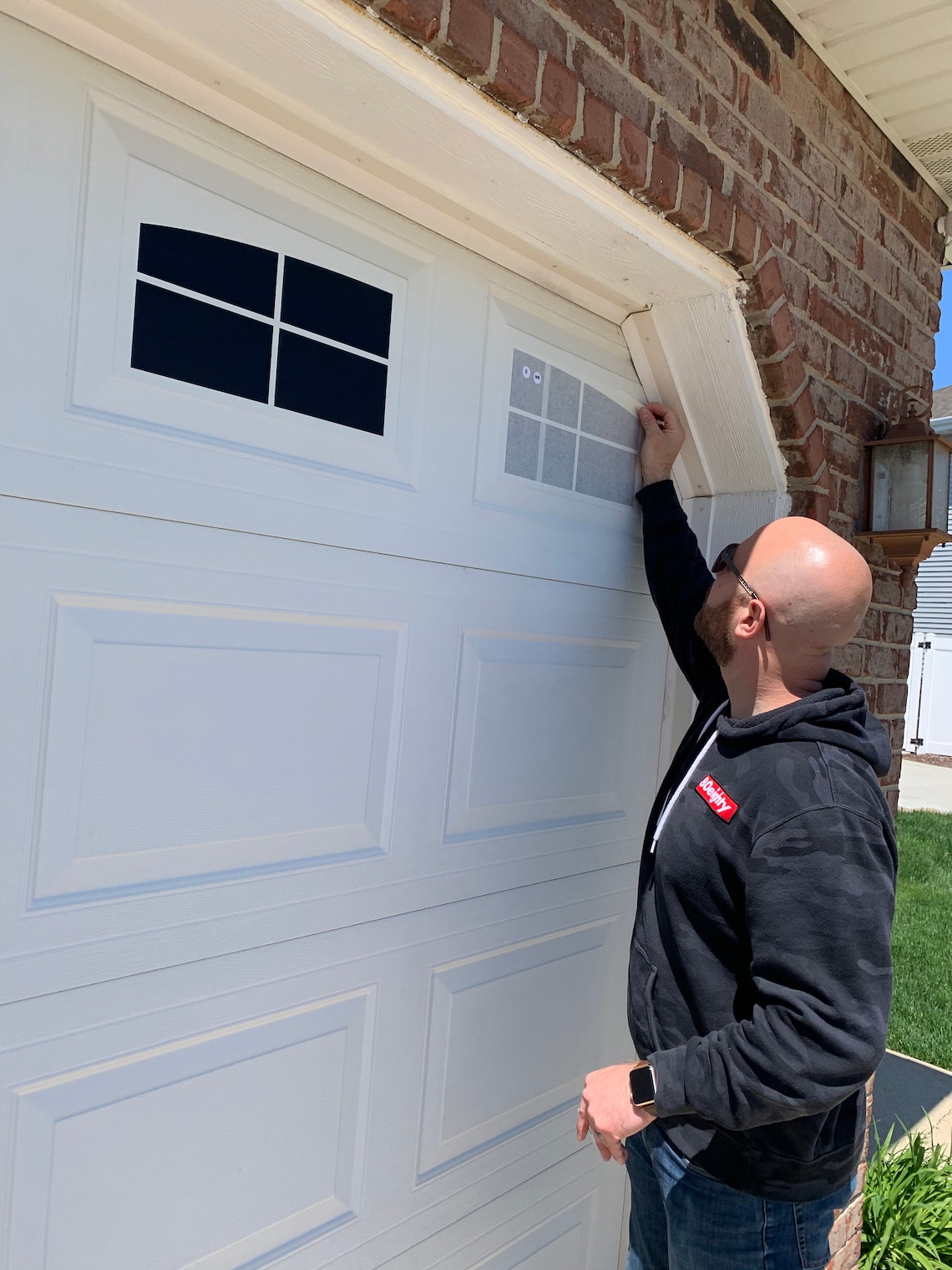 Waterford Faux Window Garage Door Vinyl Decals Fits 8 x 15 & Etsy