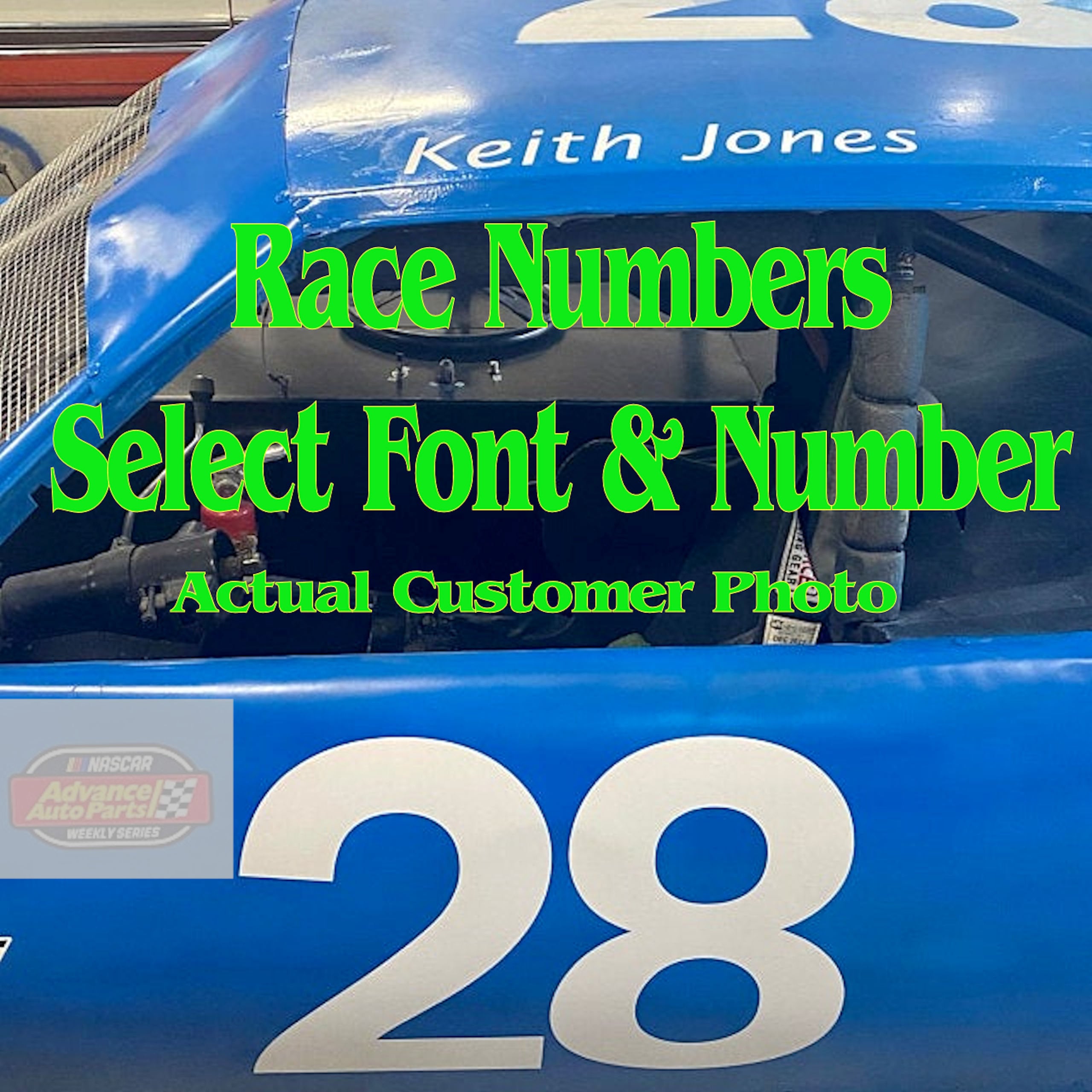 Race Car Numbers Set Vinyl Decals 2x Stock Rally Car Etsy 日本