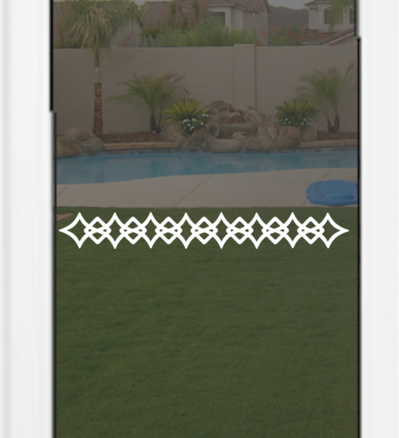 Sliding Glass Door Child Safety Warning Vinyl Decal Set Ver 3 Etsy