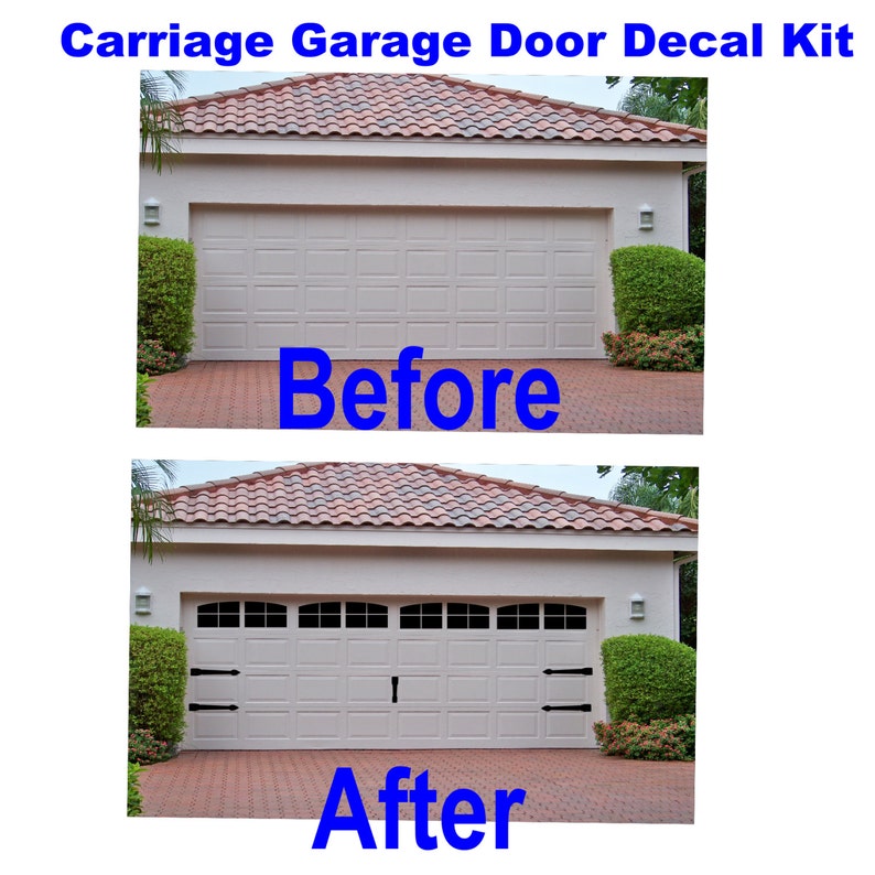 Best Garage Door Decal Kit for Small Space