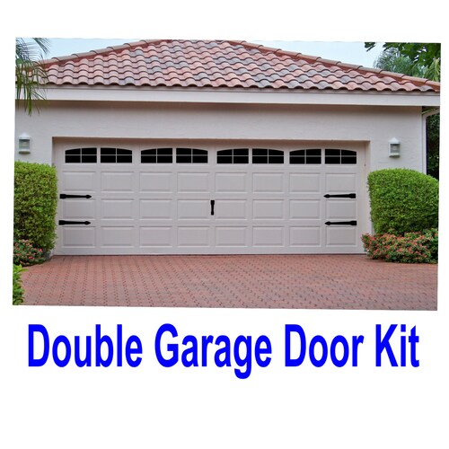 Carriage / Craftsman Garage Door Hardware Vinyl Decals Etsy