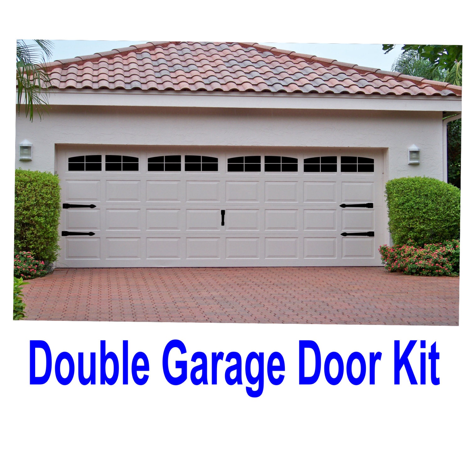 Carriage House Style Vinyl Garage Door Decal Kit Faux Windows Etsy Carriage House Style Vinyl Garage Door Decal Kit Faux Windows Etsy