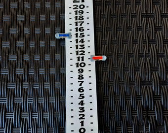 Wooden Cornhole Scoreboard with Optional Yard Stand - Large Size