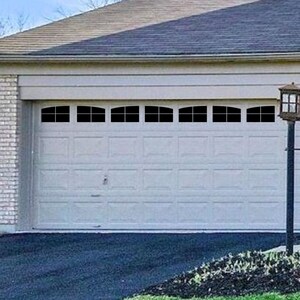 Carriage House Style Faux Windows Garage Door Vinyl Decals - For 19 x 12 Panels