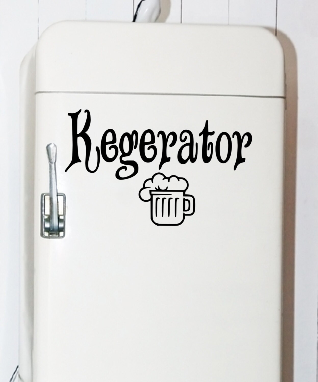 Kegerator Beer Fridge Vinyl DIY SIGN Decals Select Color Etsy