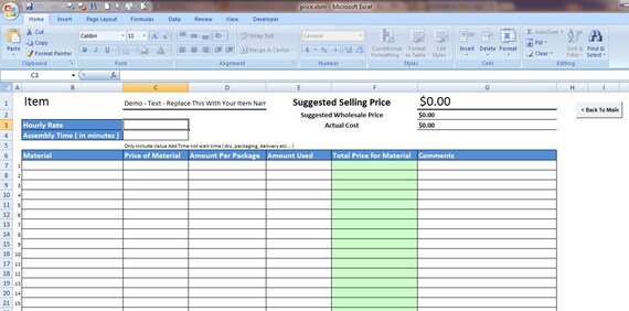 Items similar to Pricing Spreadsheet Plus Bonus Sales Tracker For Etsy ...