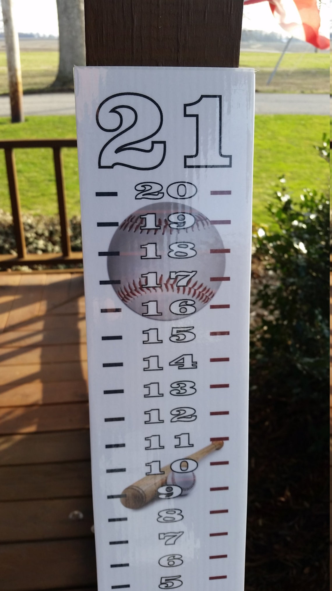 Cornhole Horseshoe Scoreboard Score Keeper Sign Baseball Etsy