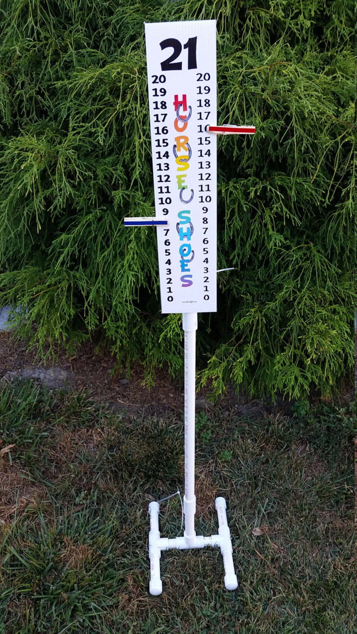 Horseshoe Scoreboard With 42 Stand | Etsy