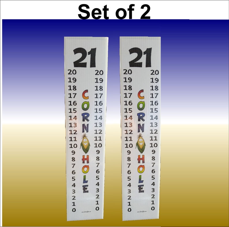Cornhole Scoreboard 2 Sets Cornhole Score Keeper With Drink - Foto 4