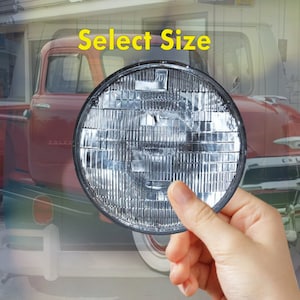 1ea Faux Round Headlight Stickers for Stock Cars - Derby Cars - Race Cars - RC Cars - Golf Carts - Fake Headlight Listing is for Two Decals