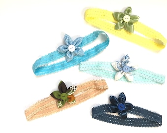 Additional Headband or Hair Clip with your choice of fabric